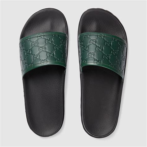 are gucci slides wide|Gucci slides for men.